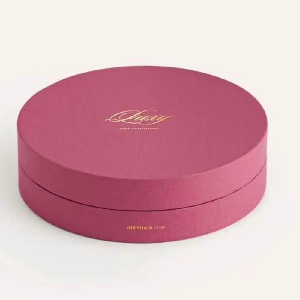 Luxy Hair Extensions in Pink